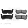 Set di 4 pastiglie freno BLUEPRINT ADN14212