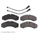 Set di 4 pastiglie freno BLUEPRINT ADN142141