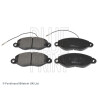 Set di 4 pastiglie freno BLUEPRINT ADN142142BLU