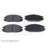 Set di 4 pastiglie freno BLUEPRINT ADN14279