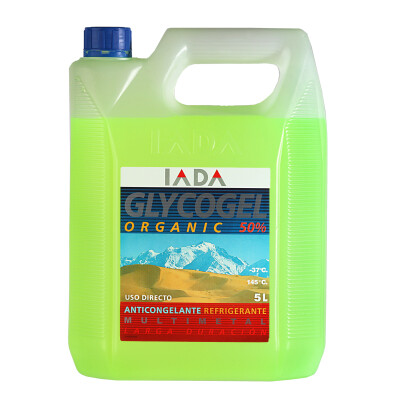 Antigelo - Frigorifero organico Glycogel 50% 5 L. (Giallo)