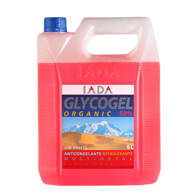 ANTIFREZZATO - GLIGOGEL FRIGORIANTE BOOLICO 50% 5 L. (rosa)