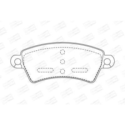 Set pastiglie freno CHAMPION 571965CH