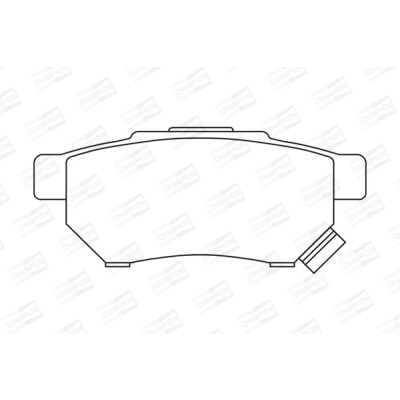 Set pastiglie freno CHAMPION 572136CH