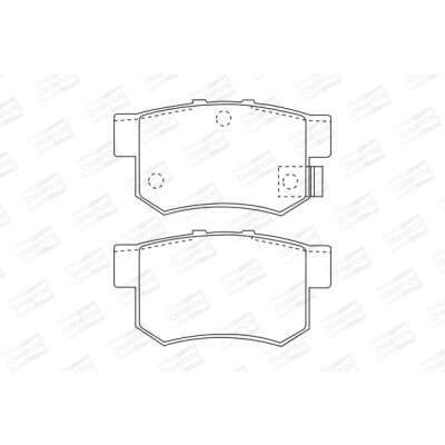 Set pastiglie freno CHAMPION 572138CH