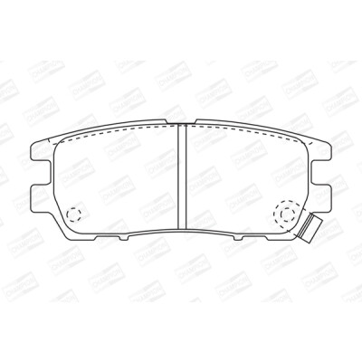 Set pastiglie freno CHAMPION 572200CH