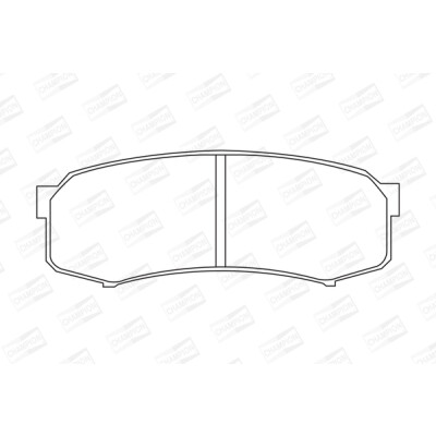 Set pastiglie freno CHAMPION 572245CH