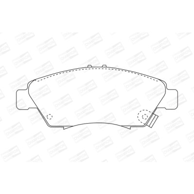 Set pastiglie freno CHAMPION 572340CH