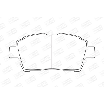 Set pastiglie freno CHAMPION 572405CH