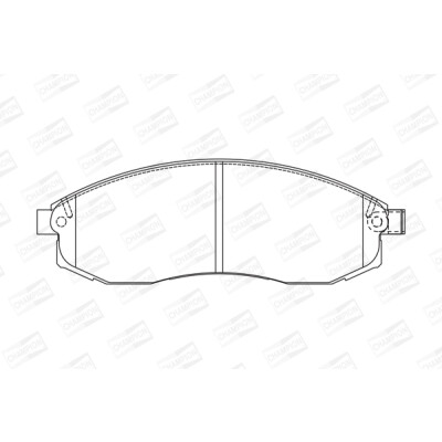 Set pastiglie freno CHAMPION 572495CH