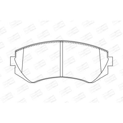 Set pastiglie freno CHAMPION 572541CH