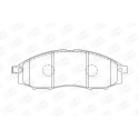 Set pastiglie freno CHAMPION 572551CH