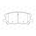 Set pastiglie freno CHAMPION 572562CH