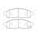 Set pastiglie freno CHAMPION 572574CH