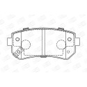 Set pastiglie freno CHAMPION 572590CH