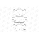 Set pastiglie freno CHAMPION 572591CH