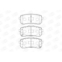 Set pastiglie freno CHAMPION 572596CH
