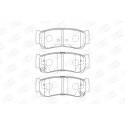 Set pastiglie freno CHAMPION 572608CH