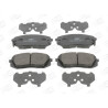 Set pastiglie freno CHAMPION 572612CH