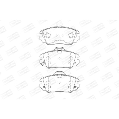 Set pastiglie freno CHAMPION 572616CH
