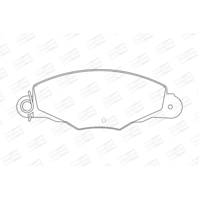 Set pastiglie freno CHAMPION 573004CH