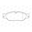 Set pastiglie freno CHAMPION 573023CH