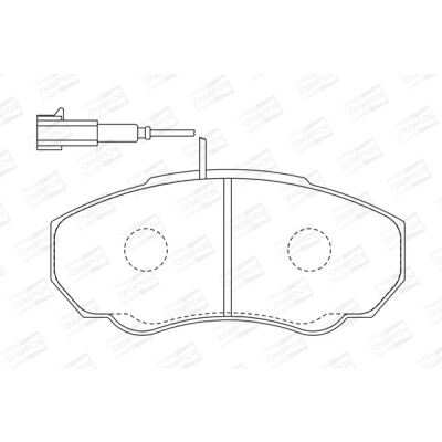 Set pastiglie freno CHAMPION 573113CH