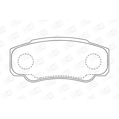 Set pastiglie freno CHAMPION 573115CH
