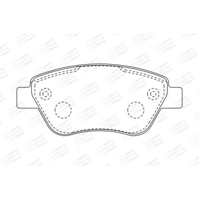 Set pastiglie freno CHAMPION 573170CH