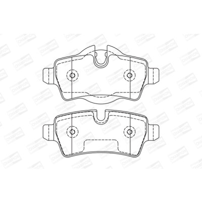 Set pastiglie freno CHAMPION 573200CH