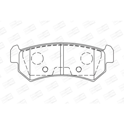 Set pastiglie freno CHAMPION 573216CH