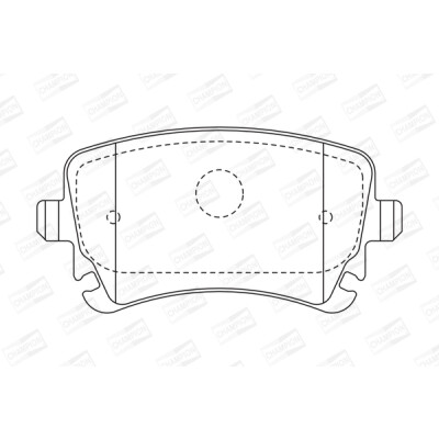 Set pastiglie freno CHAMPION 573219CH