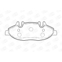 Set pastiglie freno CHAMPION 573221CH