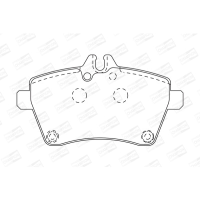 Set pastiglie freno CHAMPION 573226CH