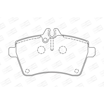 Set pastiglie freno CHAMPION 573265CH