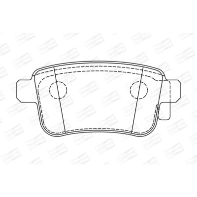 Set pastiglie freno CHAMPION 573272CH