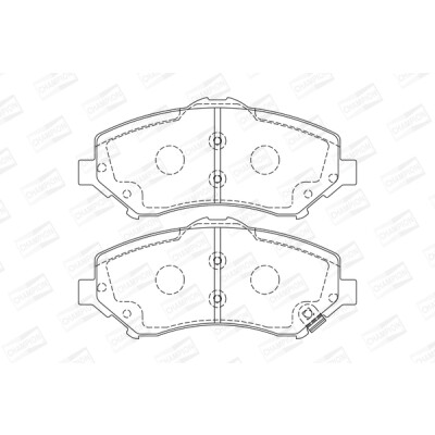 Set pastiglie freno CHAMPION 573298CH