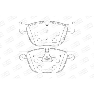 Set pastiglie freno CHAMPION 573300CH