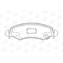 Set pastiglie freno CHAMPION 573378CH