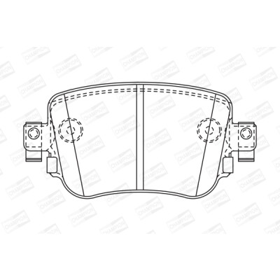 Set pastiglie freno CHAMPION 573603CH