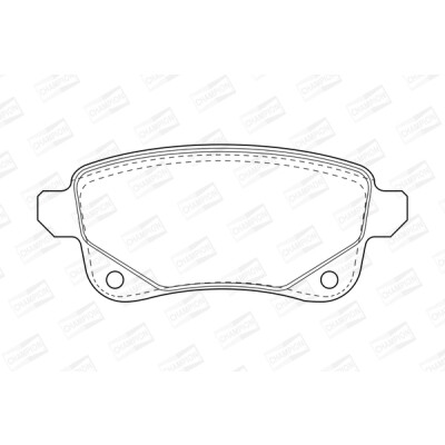 Set pastiglie freno CHAMPION 573660CH