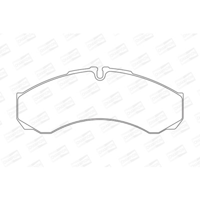 Set pastiglie freno CHAMPION 573714CH