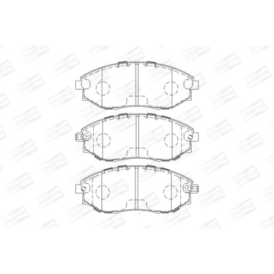Set pastiglie freno CHAMPION 573751CH