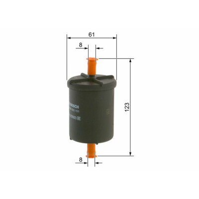 Filtro carburante BOSCH 0 450 902 151