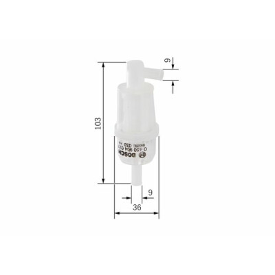 Filtro carburante BOSCH 0 450 904 077