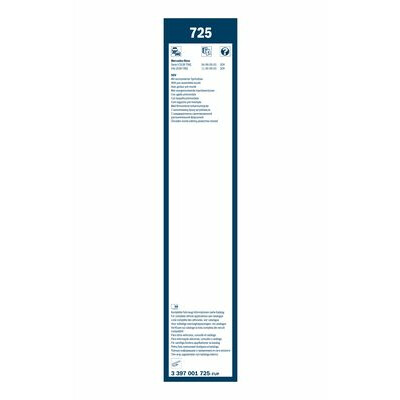 Spazzole tergicristallo BOSCH 3 397 001 725