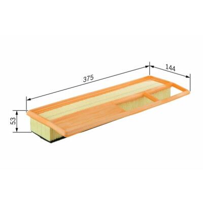 Filtro aria BOSCH F 026 400 002