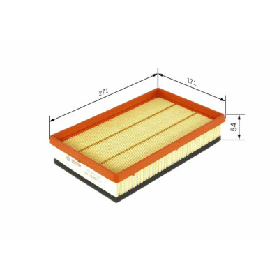 Filtro aria BOSCH F 026 400 041