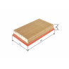 Filtro aria BOSCH F 026 400 105