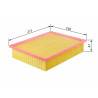 Filtro aria BOSCH F 026 400 106